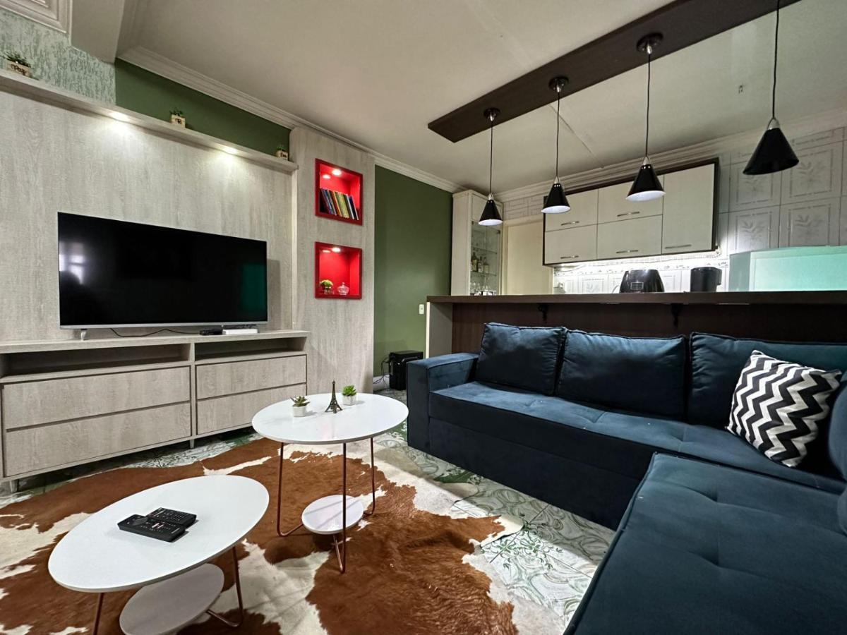 Apartamento Com Hidromassagem Em Gramado Apartment Exterior foto