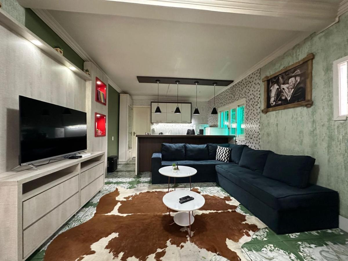 Apartamento Com Hidromassagem Em Gramado Apartment Exterior foto